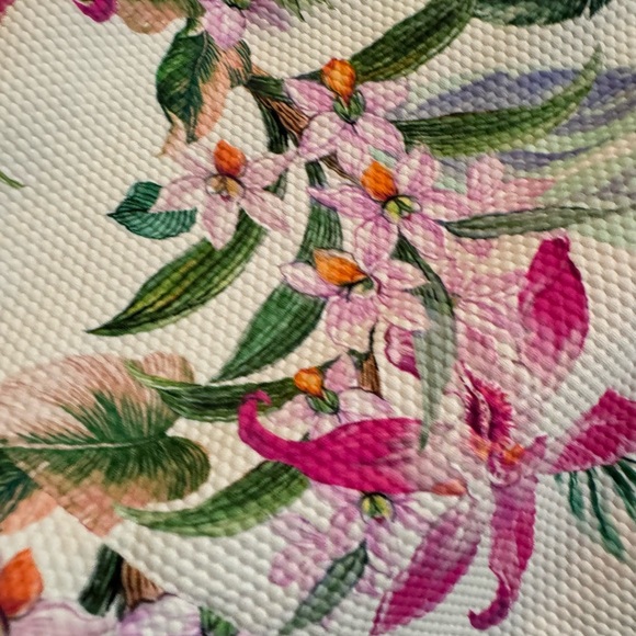 La Blanca Mystic Palms asymmetrical Ruffle Skirted Swimwear Bottom - Picture 5 of 9